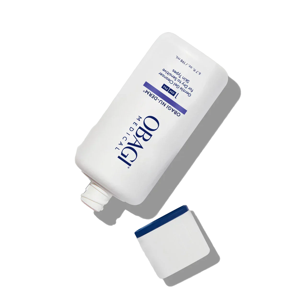obagi nu derm 1 gentle cleanser open bottle