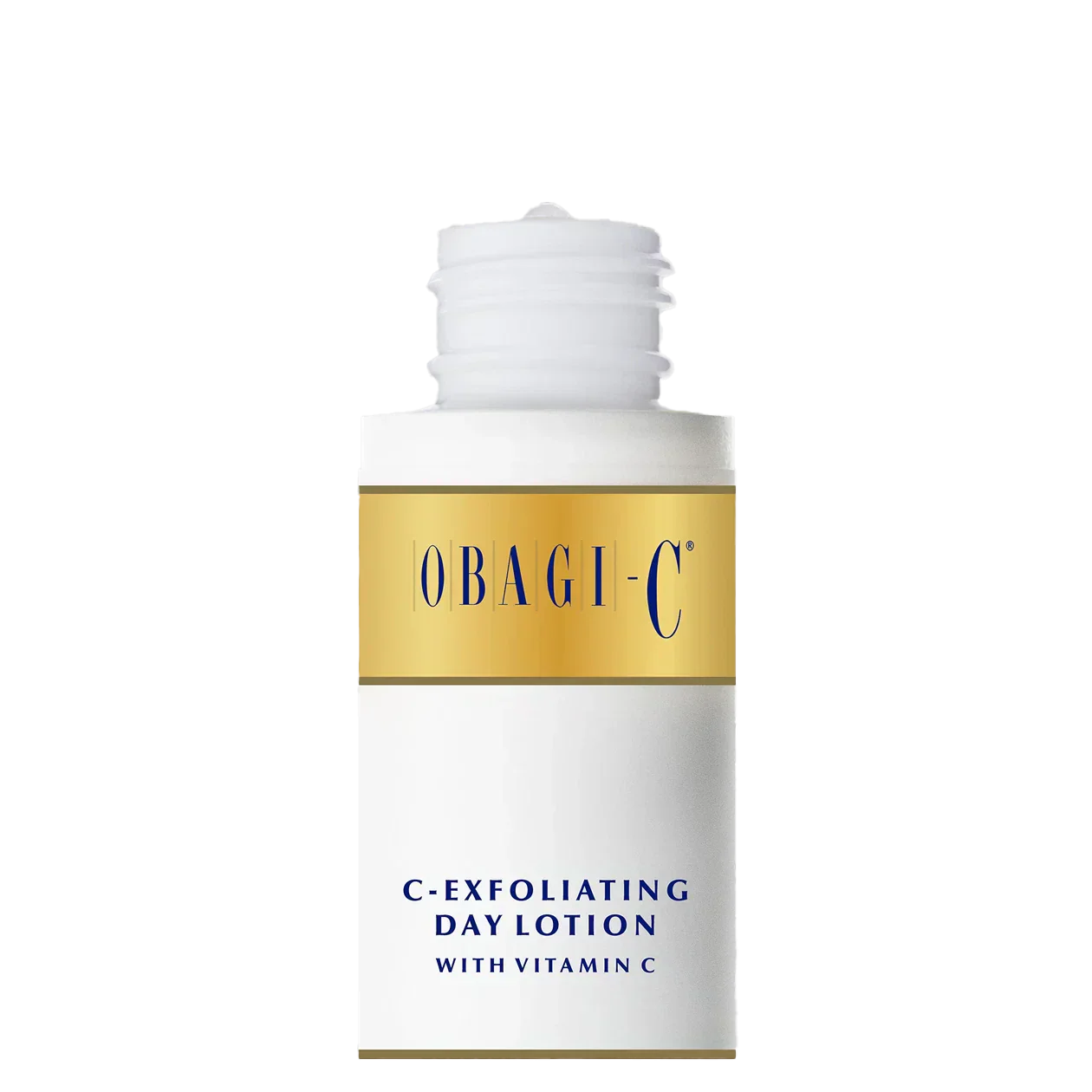 obagi c exfoliating day lotion open bottle