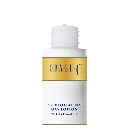 obagi c exfoliating day lotion open bottle