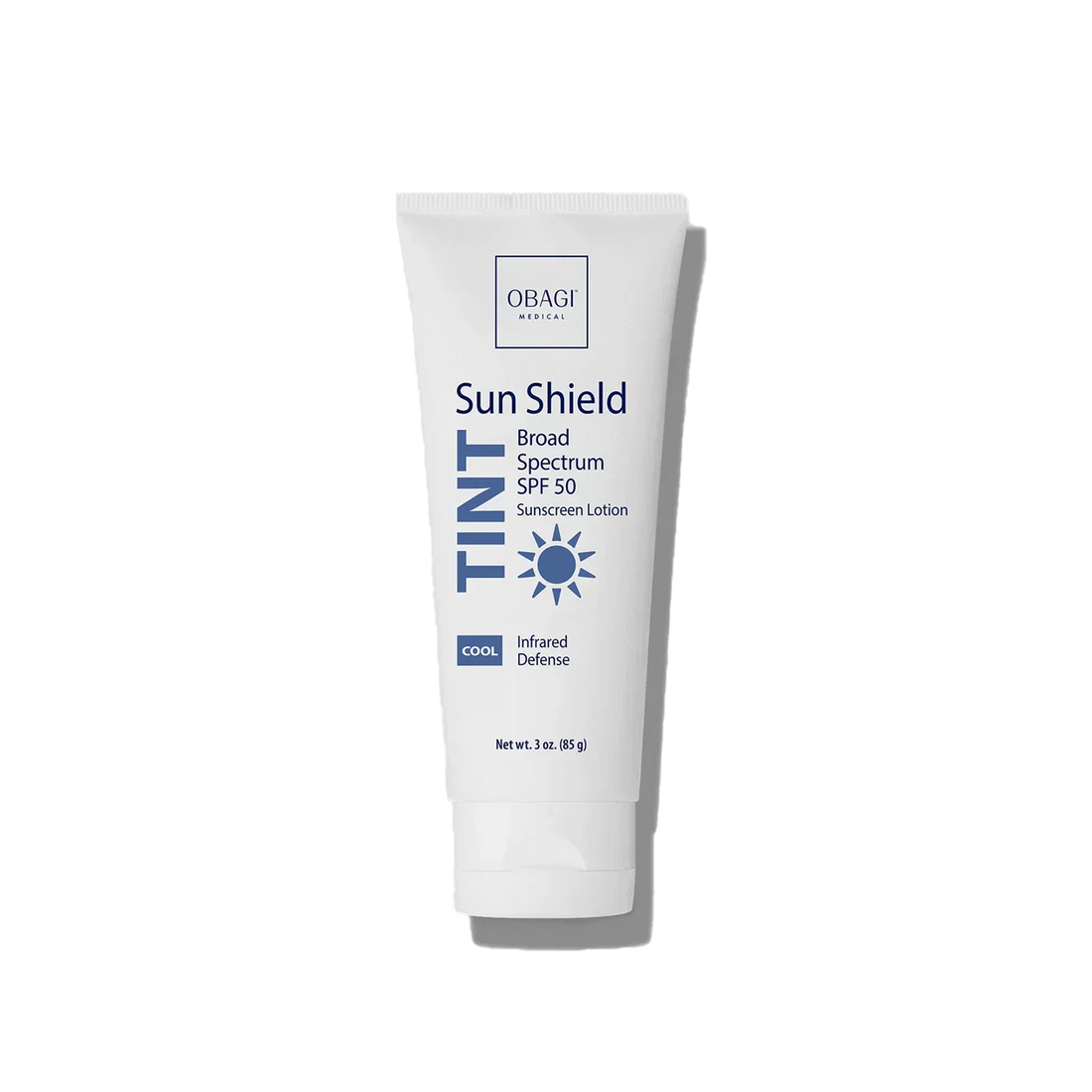 obagi sun shield tint cool spf 50 tinted mineral sunscreen tube