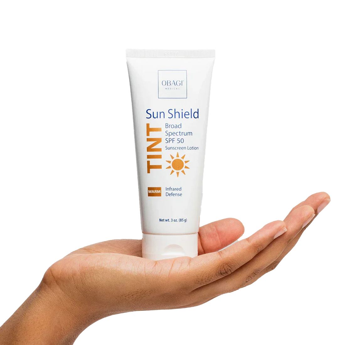 Obagi Sun Shield SPF 50 Tint Warm 85g – Mineral Sunscreen for Sun Sensitivity &amp; Uneven Tone