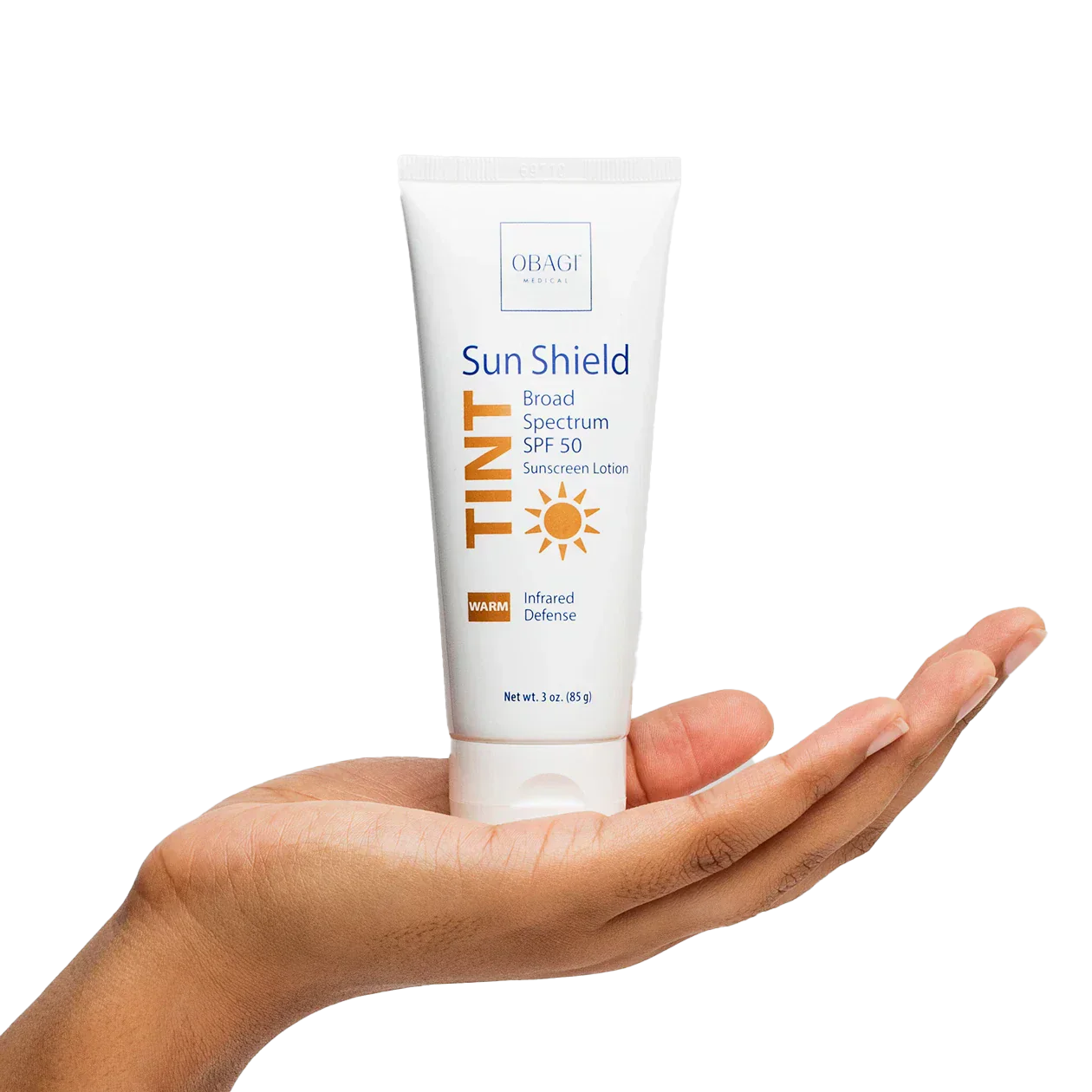 Obagi Sun Shield SPF 50 Tint Warm 85g – Mineral Sunscreen for Sun Sensitivity &amp; Uneven Tone