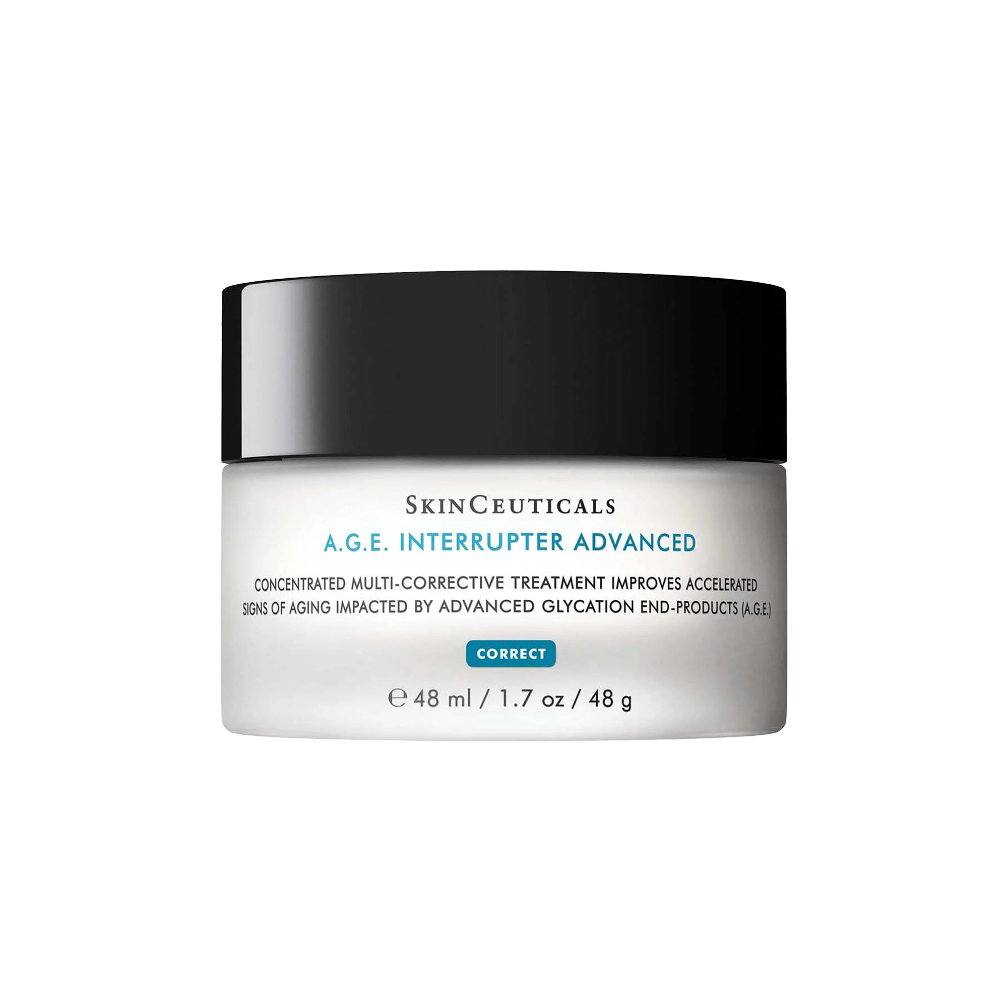skinceuticals age interrupter advanced cream for deep wrinkles dryness loss of density 48ml