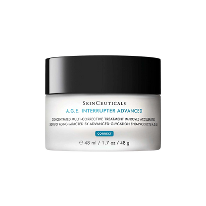 skinceuticals age interrupter advanced cream for deep wrinkles dryness loss of density 48ml